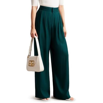 Ted Baker London krissi-Wide Leg Trouser, lt-Green Ted Baker London krissi-Wide Leg Trouser, lt-Green