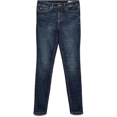 VERO MODA Women's Vmflash Mr Skinny Jeans Li213 Ga Noos Trouser VERO MODA Women's Vmflash Mr Skinny Jeans Li213 Ga Noos Trouser