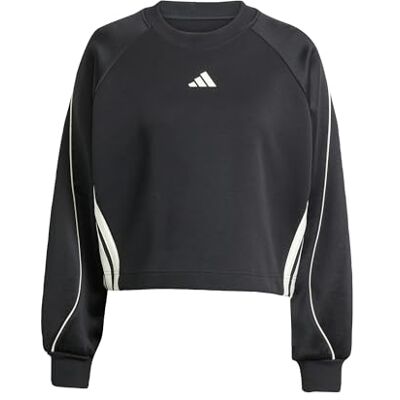 adidas Stadium 3-Stripes Crewneck Sweatshirt adidas Stadium 3-Stripes Crewneck Sweatshirt
