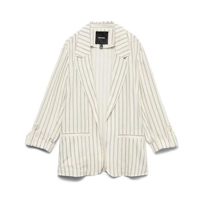 VERO MODA Women's Vmrosie 3/4 Loose Blazer Noos, Gardenia, XS VERO MODA Women's Vmrosie 3/4 Loose Blazer Noos, Gardenia, XS