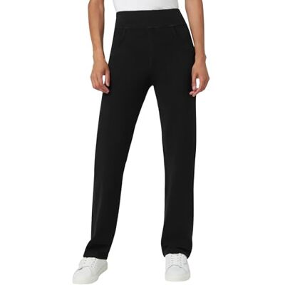 HUE Women's Super Soft Stretch High Rise Straight Leg Denim Leggings, Jeggings with No Side Seams Leggings HUE Women's Super Soft Stretch High Rise Straight Leg Denim Leggings, Jeggings with No Side Seams Leggings