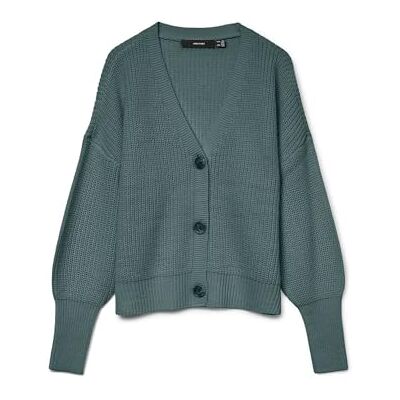VERO MODA Women's Vmlea Ls V-Neck Cuff Cardigan Noos Cardigan Sweater VERO MODA Women's Vmlea Ls V-Neck Cuff Cardigan Noos Cardigan Sweater