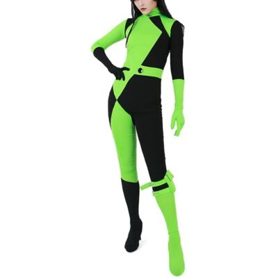 miccostumes Women's Miss Go Bodysuit Jumpsuit with Gloves and Leg Bag Cosplay Costume miccostumes Women's Miss Go Bodysuit Jumpsuit with Gloves and Leg Bag Cosplay Costume