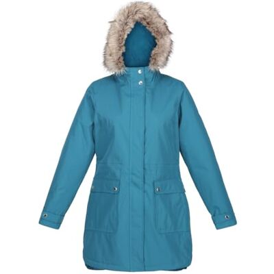 Regatta Womens/Ladies Sabinka Faux Fur Trim Parka (16 UK) (Dragonfly) Regatta Womens/Ladies Sabinka Faux Fur Trim Parka (16 UK) (Dragonfly)