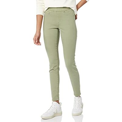 Amazon Essentials Women's Mid-Rise Stretch Pull-On Jegging Discontinued Colours, Light Sage Green, 14 Long Amazon Essentials Women's Mid-Rise Stretch Pull-On Jegging Discontinued Colours, Light Sage Green, 14 Long