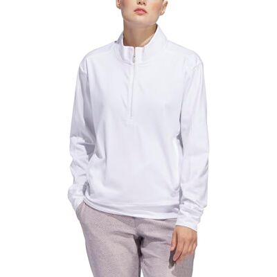 adidas Women's Womens Ultimate365 Quarter Zip Layer Sweatshirt (Pack of 1) adidas Women's Womens Ultimate365 Quarter Zip Layer Sweatshirt (Pack of 1)