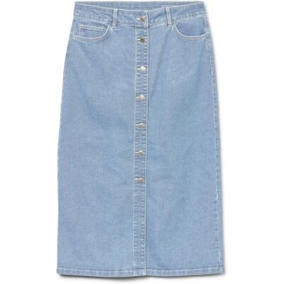 VERO MODA Skirt VMNATTY Mid Waist Midi Skirt Skirt VERO MODA Skirt VMNATTY Mid Waist Midi Skirt Skirt