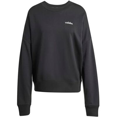 adidas Seasonal Essentials Colorpop Sweatshirt with Embroidered Graphic adidas Seasonal Essentials Colorpop Sweatshirt with Embroidered Graphic