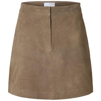 SELECTED FEMME Mini Skirt Suede Mini skirt SELECTED FEMME Mini Skirt Suede Mini skirt