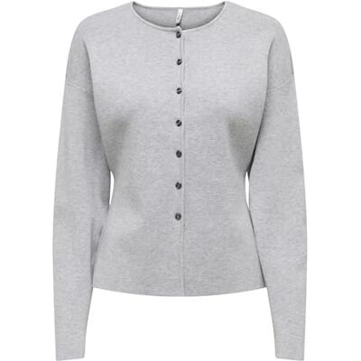 ONLY Women's Onllucy Ls O-Neck Cardigan Ex KNT ONLY Women's Onllucy Ls O-Neck Cardigan Ex KNT