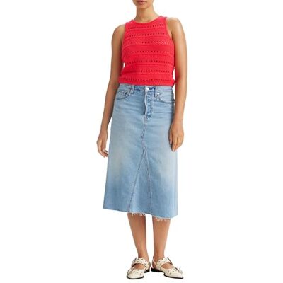 Levi's Women's High Rise A-line Decon Skirt (Pack of 1) Levi's Women's High Rise A-line Decon Skirt (Pack of 1)