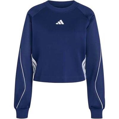 adidas Stadium 3-Stripes Crewneck Sweatshirt adidas Stadium 3-Stripes Crewneck Sweatshirt