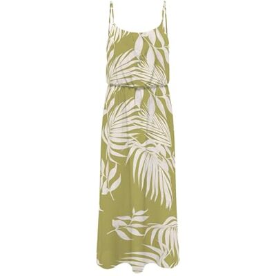 ONLY Onlnova Life Vis Strap Maxi Dress AOP, Cardamom Seed, 14 ONLY Onlnova Life Vis Strap Maxi Dress AOP, Cardamom Seed, 14