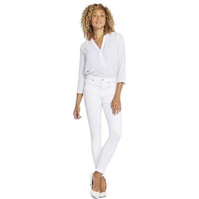 NYDJ Women's Ami Skinny Legging Denim Jeans, Optic White, 10 29.5 NYDJ Women's Ami Skinny Legging Denim Jeans, Optic White, 10 29.5