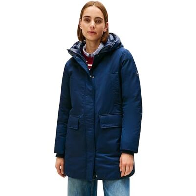 Tommy Hilfiger Women's Padded Nylon Reg Parka Ww0ww46533 Parka Coat (pack of 1) Tommy Hilfiger Women's Padded Nylon Reg Parka Ww0ww46533 Parka Coat (pack of 1)