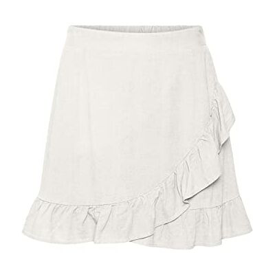 VERO MODA Women's Vmmymilo Hw Mini Skirt WVN Ga Skirt VERO MODA Women's Vmmymilo Hw Mini Skirt WVN Ga Skirt