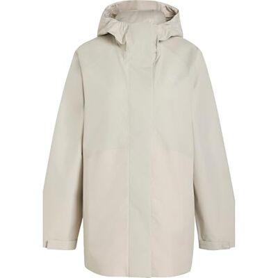 adidas Women's Essentials Rain Parka Coat, wonder alumina, XXL adidas Women's Essentials Rain Parka Coat, wonder alumina, XXL