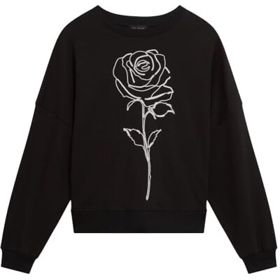 Ted Baker Women's Printed Sweatshirt, Ivory, S Ted Baker Women's Printed Sweatshirt, Ivory, S
