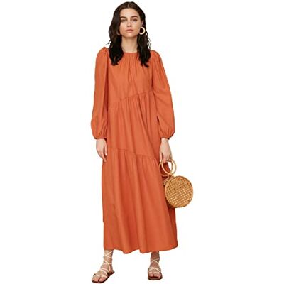 Trendyol Women Modest Maxi A-line Regular Woven Modest Dresses Trendyol Women Modest Maxi A-line Regular Woven Modest Dresses