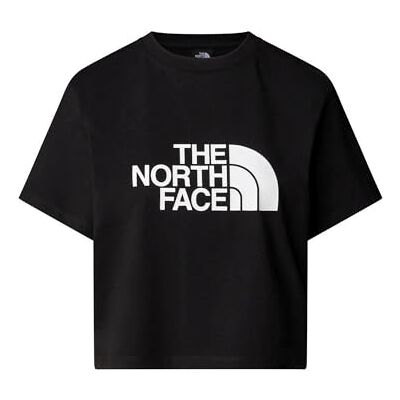The North Face Women's S/S Cropped Easy T-Shirt, TNF Black, XL The North Face Women's S/S Cropped Easy T-Shirt, TNF Black, XL