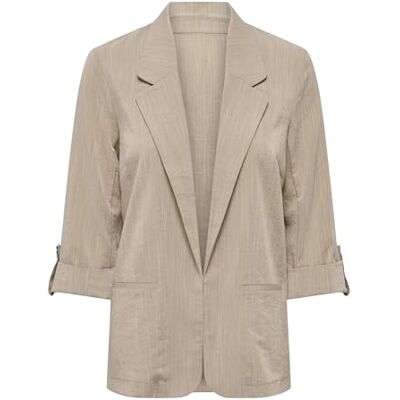 ONLY Women's Loose Cut Blazer with Front Pockets for Trendy Teenagers ONLY Women's Loose Cut Blazer with Front Pockets for Trendy Teenagers