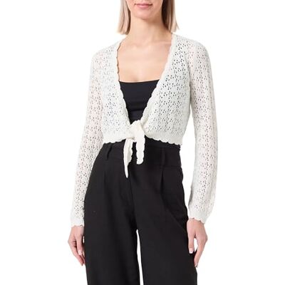 ONLY Women's Onlsola Life Ls Tie Cardigan KNT Cardigan Sweater (Pack of 1) ONLY Women's Onlsola Life Ls Tie Cardigan KNT Cardigan Sweater (Pack of 1)