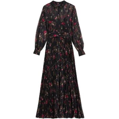 Ted Baker Womens WMD-ceiba-Printed Maxi Shirt Formal Night Out Dress, Black, 10 UK Ted Baker Womens WMD-ceiba-Printed Maxi Shirt Formal Night Out Dress, Black, 10 UK