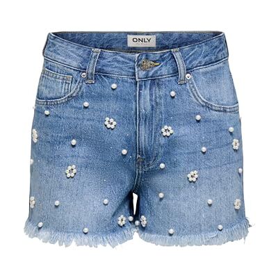ONLY Denim Shorts ONLZUMA Mid Waist Regular Fit Shorts Denim shorts ONLY Denim Shorts ONLZUMA Mid Waist Regular Fit Shorts Denim shorts
