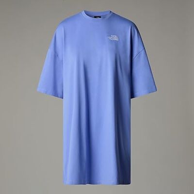 The North Face Women's S/S Essential Oversize Dress Virtual Blue M The North Face Women's S/S Essential Oversize Dress Virtual Blue M