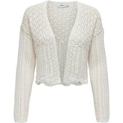 ONLY Women's Onlnola 7/8 Life Open Cardigan Nca KNT Cardigan Sweater (Pack of 1) ONLY Women's Onlnola 7/8 Life Open Cardigan Nca KNT Cardigan Sweater (Pack of 1)