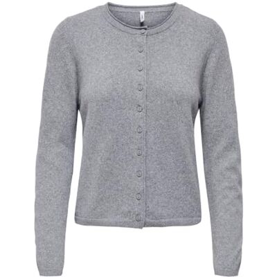 ONLY Women's Onlloyal Ls O-Neck Button Cardi KNT Noos Onlloyal LS O-Neck Button Cardi KNT Noos (Pack of 1) ONLY Women's Onlloyal Ls O-Neck Button Cardi KNT Noos Onlloyal LS O-Neck Button Cardi KNT Noos (Pack of 1)