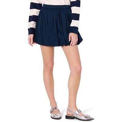 The Drop Women's Lillie Bubble Hem Cotton Mini Skirt Mini Skirt (Pack of 1) The Drop Women's Lillie Bubble Hem Cotton Mini Skirt Mini Skirt (Pack of 1)