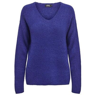 ONLY Women's Onlcamilla V-Neck L/S Pullover KNT Noos Sweater Knitted jumper ONLY Women's Onlcamilla V-Neck L/S Pullover KNT Noos Sweater Knitted jumper