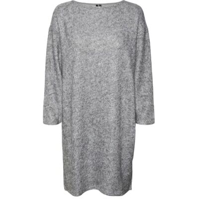 VERO MODA Women's Mini Dress, Light Grey Mix, M VERO MODA Women's Mini Dress, Light Grey Mix, M