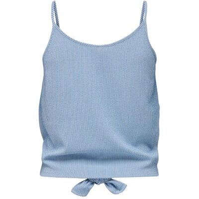 ONLY Women's Onllecey Sl Knot Singlet Noos WVN Blouse top ONLY Women's Onllecey Sl Knot Singlet Noos WVN Blouse top