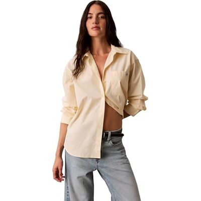 Calvin Klein Women's Cotton Poplin Relaxed Shirt Wove Lv047f147g Other Shirts Calvin Klein Women's Cotton Poplin Relaxed Shirt Wove Lv047f147g Other Shirts