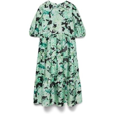 VERO MODA Vmmaja 2/4 O-Neck Dress WVN Sb8 Exp VERO MODA Vmmaja 2/4 O-Neck Dress WVN Sb8 Exp