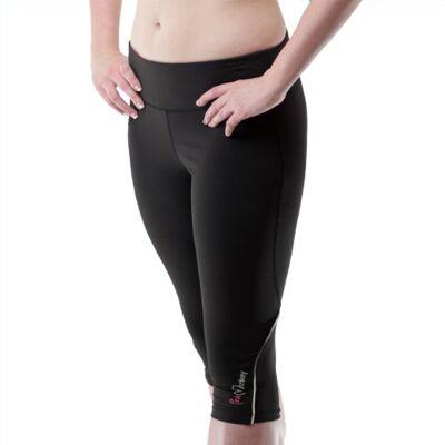 Pink Monkey Women's Capri Pants Black, M (12-14) Pink Monkey Women's Capri Pants Black, M (12-14)