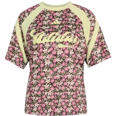 adidas Women's X Farm Rio House of Tiro Jersey Shirt, Auburn/Pearl Citrine/Multicolor, M adidas Women's X Farm Rio House of Tiro Jersey Shirt, Auburn/Pearl Citrine/Multicolor, M