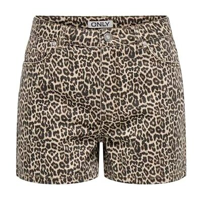 ONLY Women's Onljagger-Silla Hw Mom Shorts PNT ONLY Women's Onljagger-Silla Hw Mom Shorts PNT