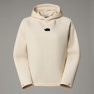 The North Face Women's Relaxed Hooded Sweatshirt, White Dune Heather, M The North Face Women's Relaxed Hooded Sweatshirt, White Dune Heather, M