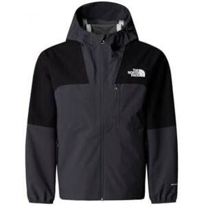 The North Face Kids Hike Packable Shell Jacket, Tnf Black/Asphalt Grey, 14/16 Years The North Face Kids Hike Packable Shell Jacket, Tnf Black/Asphalt Grey, 14/16 Years