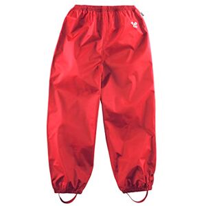 Muddy Puddles Unisex Kid's Recycled Originals Waterproof Trousers, Red, 4-5 Years Muddy Puddles Unisex Kid's Recycled Originals Waterproof Trousers, Red, 4-5 Years