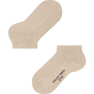 FALKE Unisex Kids Family K Sn Sustainable Cotton Low-Cut Plain 1 Pair Trainer Socks, Beige Sand Melange 4650, 3-5 FALKE Unisex Kids Family K Sn Sustainable Cotton Low-Cut Plain 1 Pair Trainer Socks, Beige Sand Melange 4650, 3-5