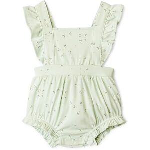 Amazon Essentials x Sofia Grainge Baby Girls' Cotton Sleeveless Romper Suit with Ruffles, Pale Mint Green Ditsy Floral, 24 Months Amazon Essentials x Sofia Grainge Baby Girls' Cotton Sleeveless Romper Suit with Ruffles, Pale Mint Green Ditsy Floral, 24 Months