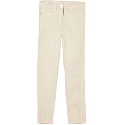 s.Oliver Junior Girl's Long Trousers, Cream, 158, Cream, 13 Years s.Oliver Junior Girl's Long Trousers, Cream, 158, Cream, 13 Years