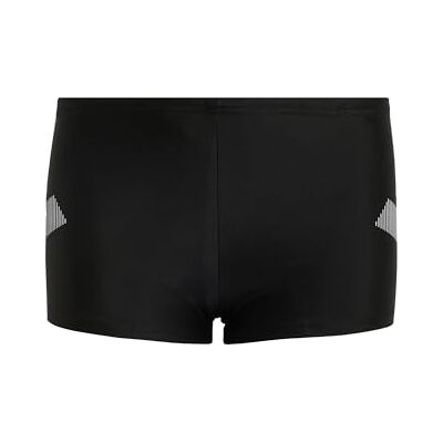 adidas Boy's Big Bars Swim Boxers Kids Swimwear, Black, 9-10 Years adidas Boy's Big Bars Swim Boxers Kids Swimwear, Black, 9-10 Years