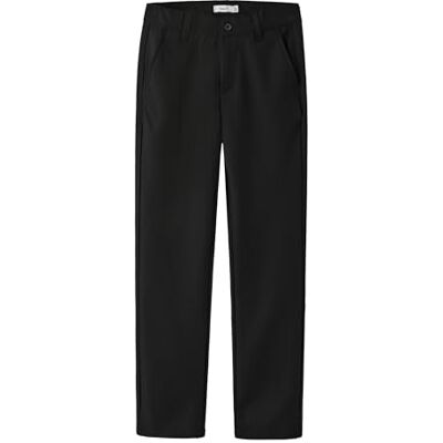 NAME IT Trousers Regular Fit Black, 158 NAME IT Trousers Regular Fit Black, 158
