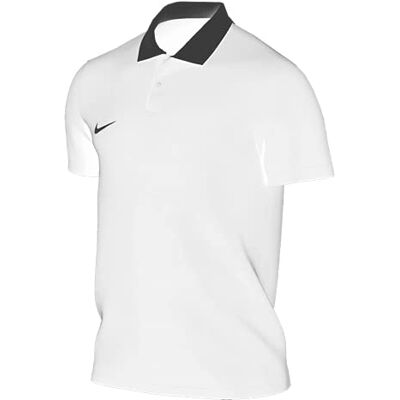 Nike CW6935 Y NK DF PARK20 Polo SS Polo Shirt Unisex-Child White/Black/Black M Nike CW6935 Y NK DF PARK20 Polo SS Polo Shirt Unisex-Child White/Black/Black M
