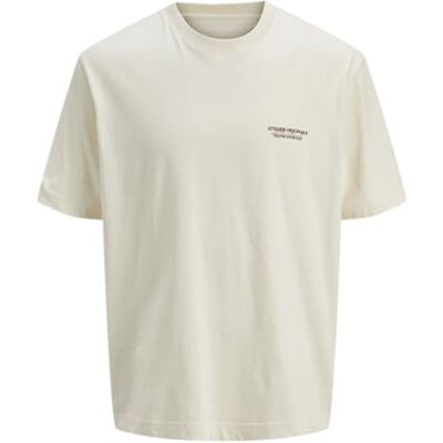 JACK & JONES Jorislington Type Tee SS Crew Neck Mni, Antique White, 7 Years JACK & JONES Jorislington Type Tee SS Crew Neck Mni, Antique White, 7 Years